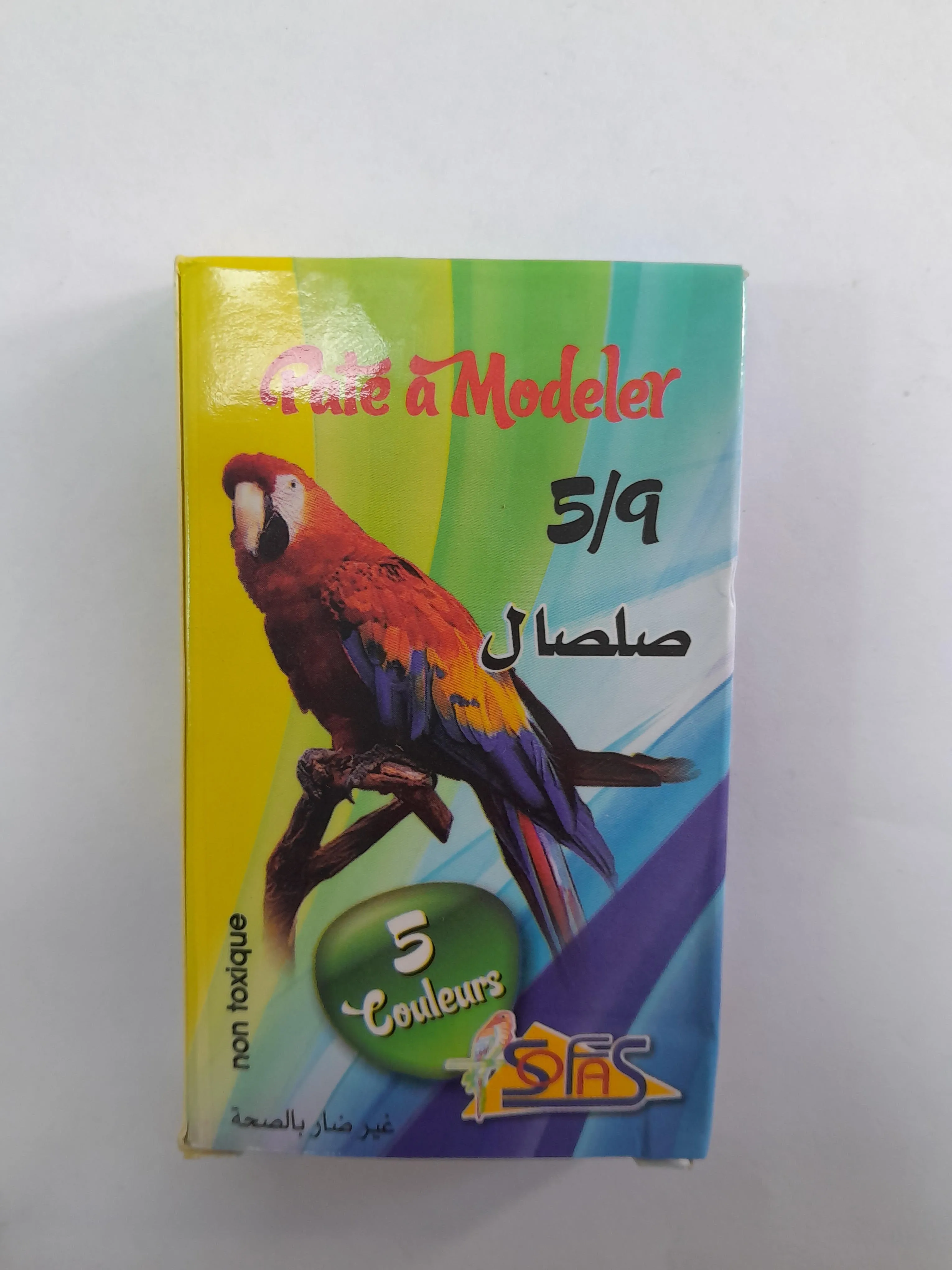 PATE  AMODELER 5 COULEURS