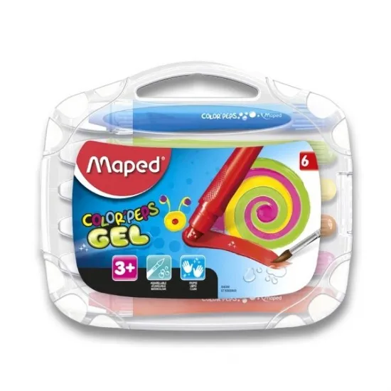 CRAYON GEL PEPS DE 6