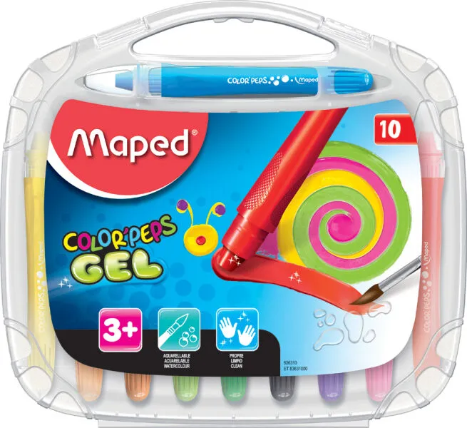 CRAYON GEL 10 PEPS